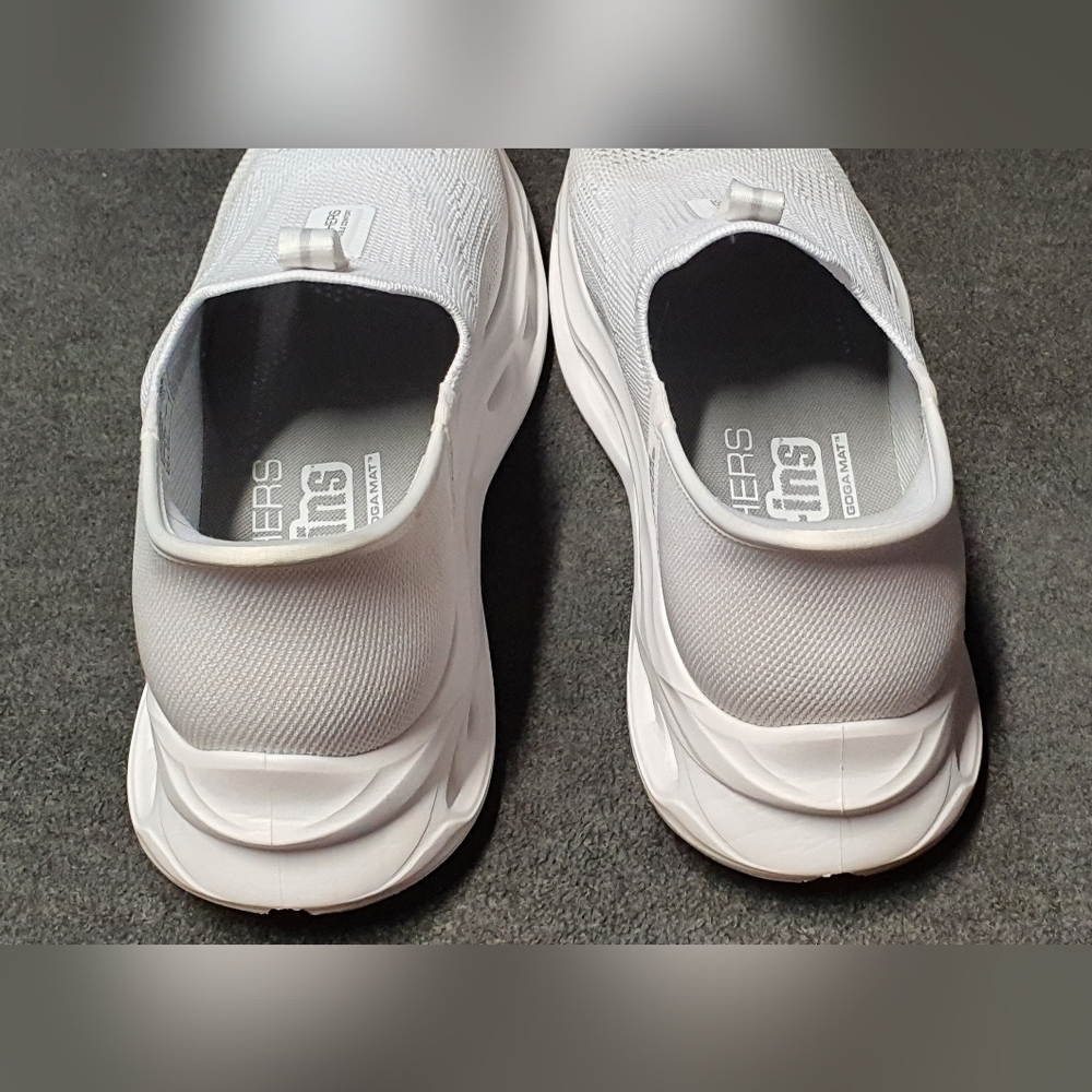 Skechers Hands Free Slip-ins: Max Cushioning Elite 2.0 - White Size Men 10 - Picture 5 of 6